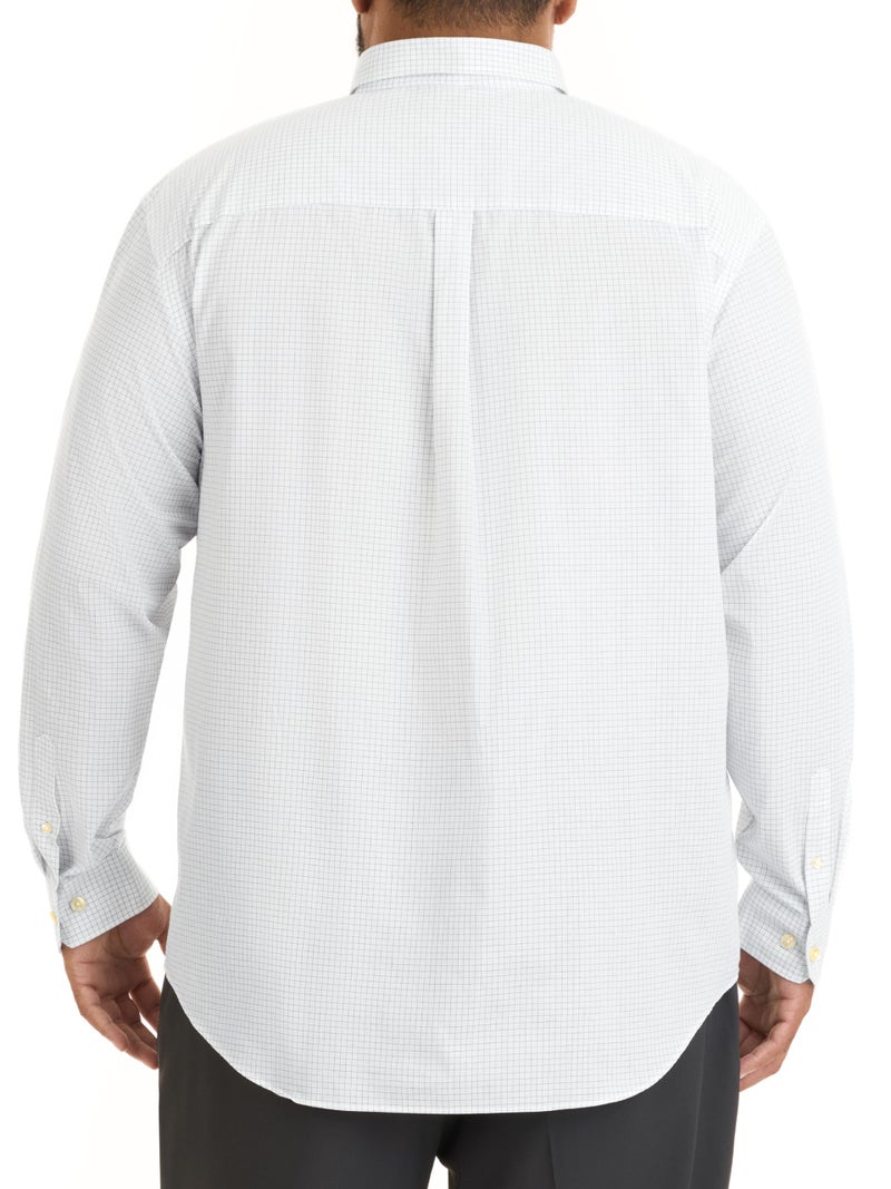 Van Heusen Wrinkle Free Poplin Long Sleeve Shirt - Image 4